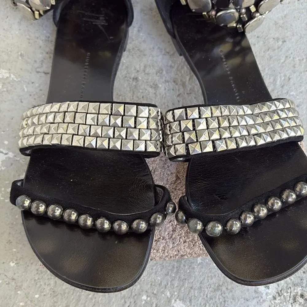 Giuseppe Zanotti studded sandals